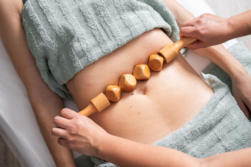 Wood Therapy Stomach at Pure Beauty Lounge, Hampton TW12